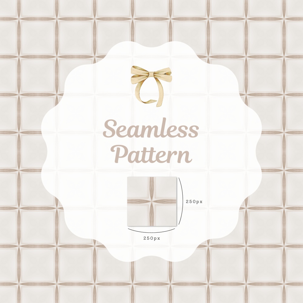 シームレスパターン素材 10枚【タイル②】