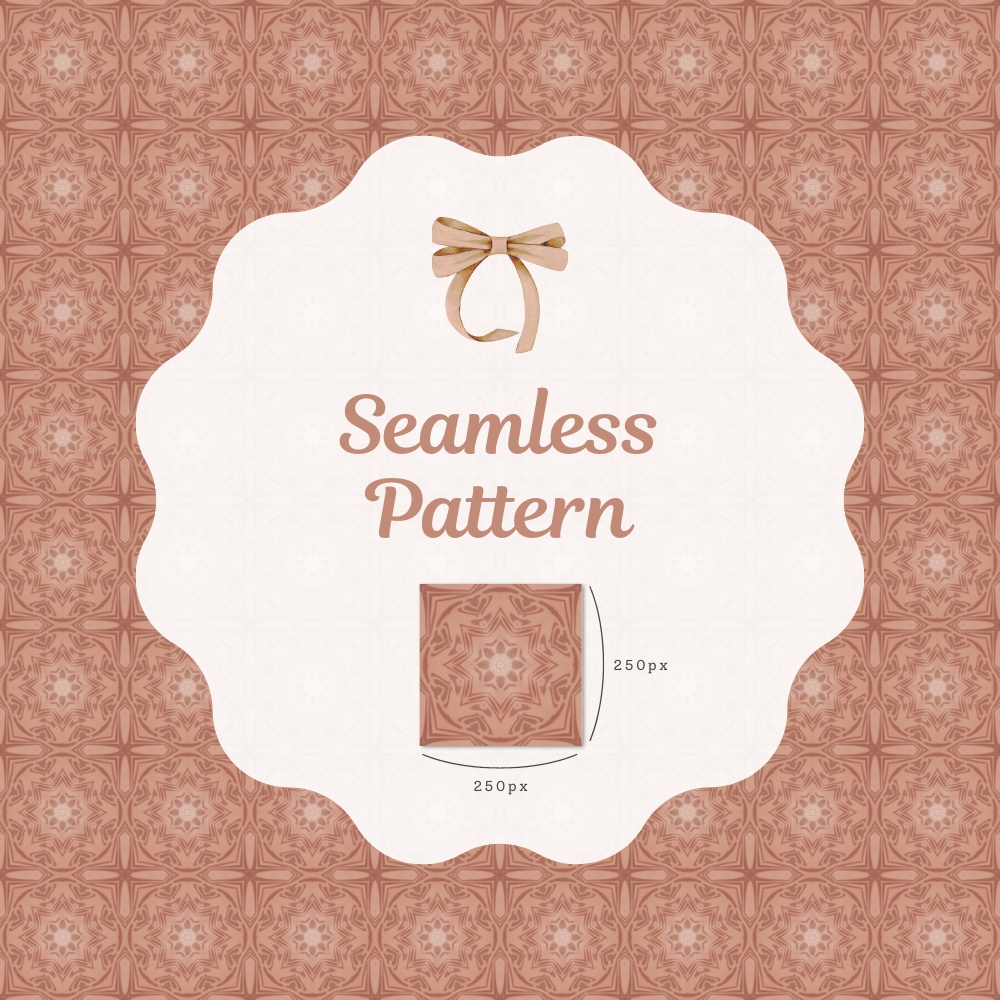 シームレスパターン素材 10枚【タイル②】