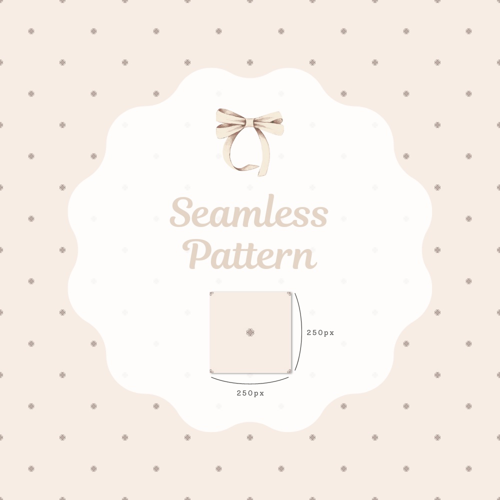 シームレスパターン素材 10枚【タイル②】