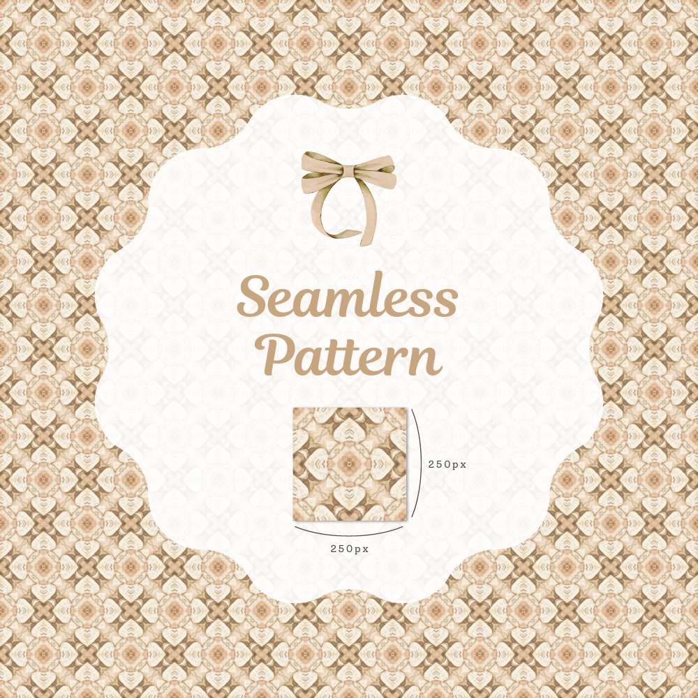 シームレスパターン素材 10枚【タイル③】