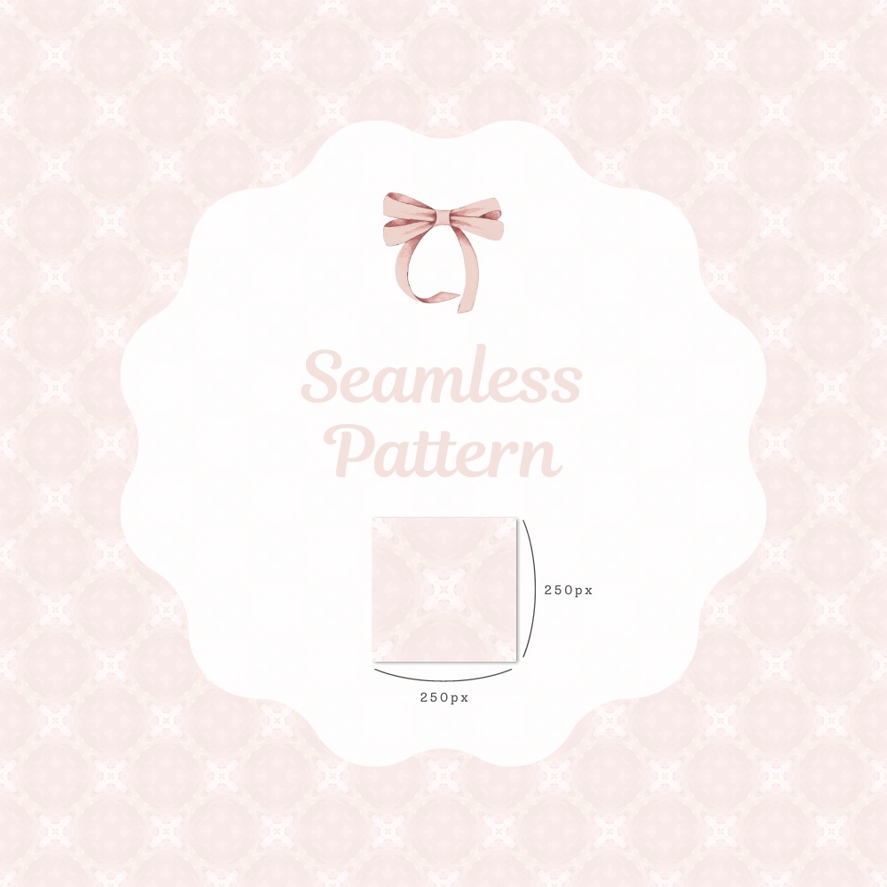 シームレスパターン素材 10枚【タイル④】