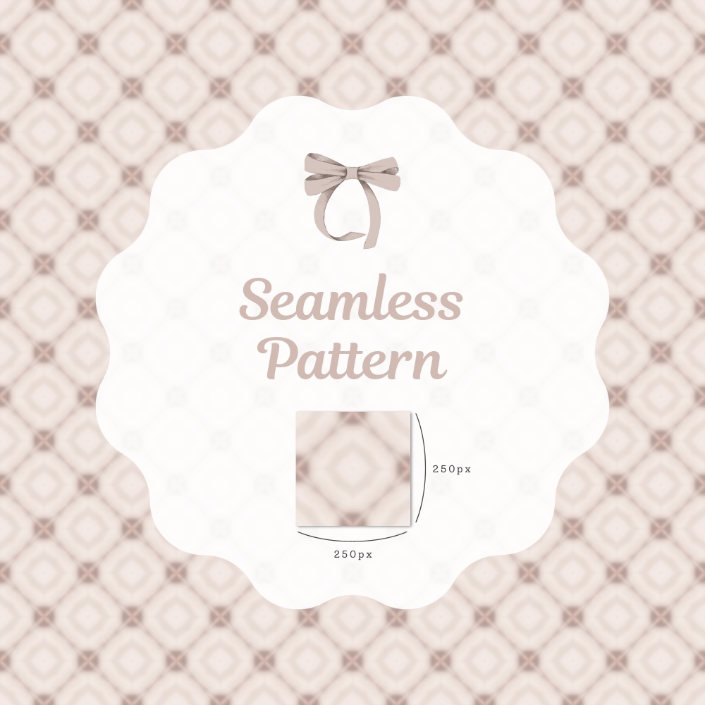 シームレスパターン素材 10枚【タイル④】