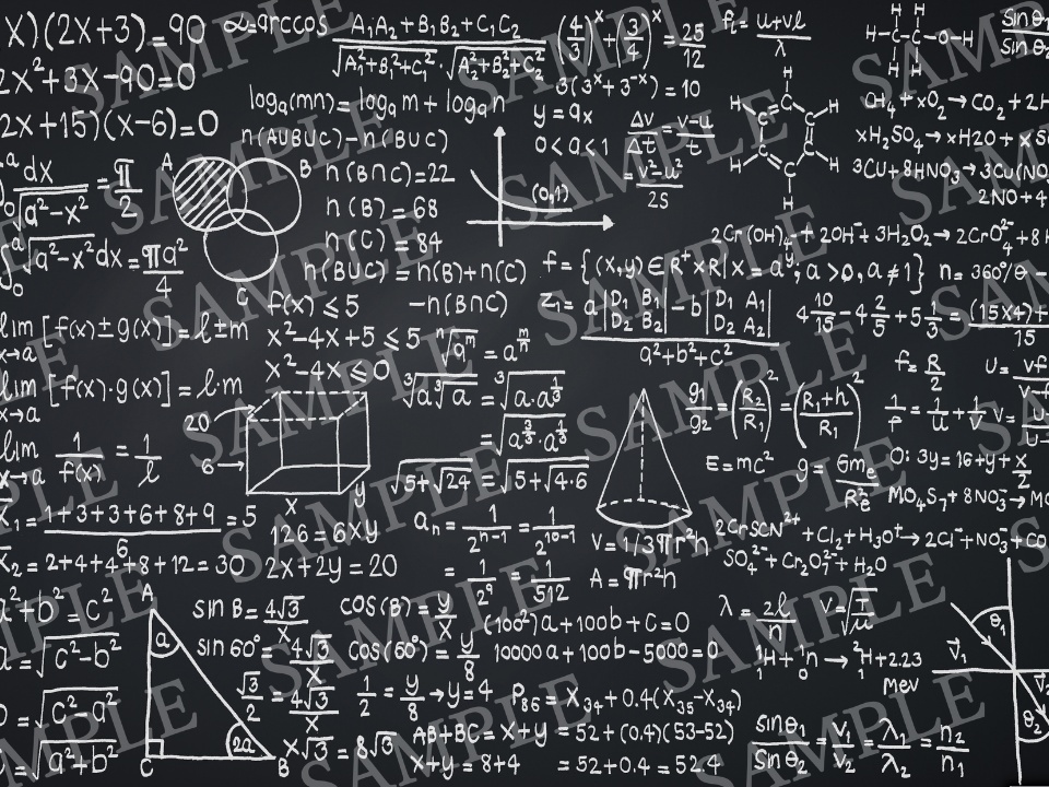 背景・テクスチャ素材 10枚【黒板】