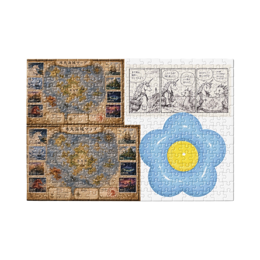 架空の地図 パズル