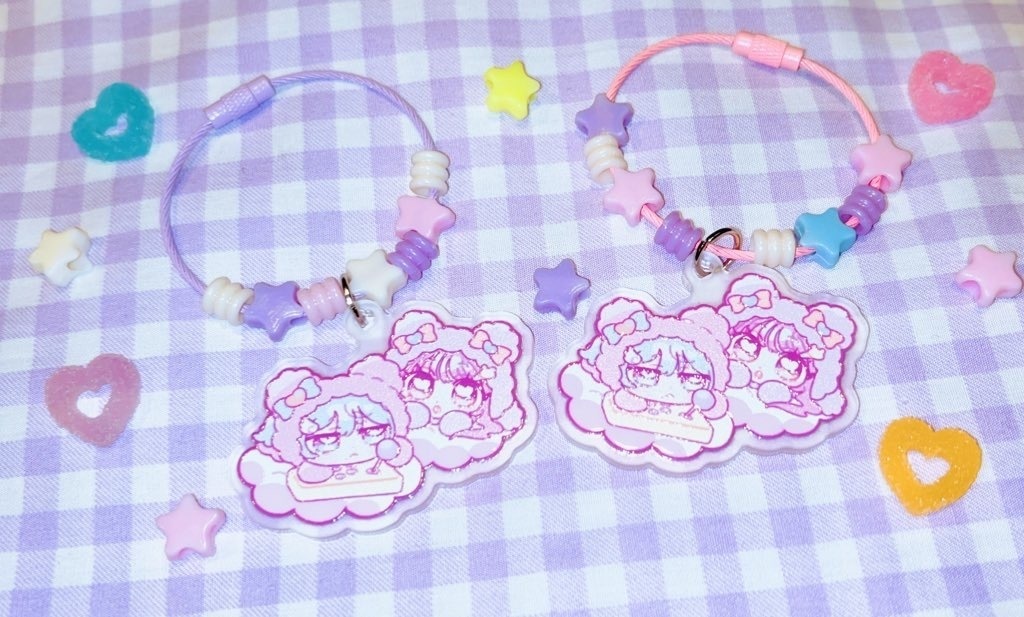 あまあんじゃらじゃらアクキー