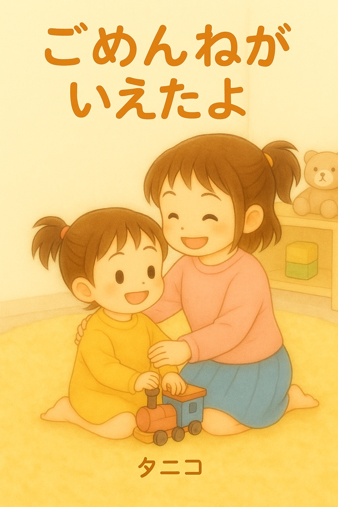 『ごめんねがいえたよ』絵本＋ワークシート＋保護者向けガイド【PDF版3点セット】