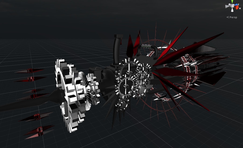 【3Dモデル】Gothic Gatling