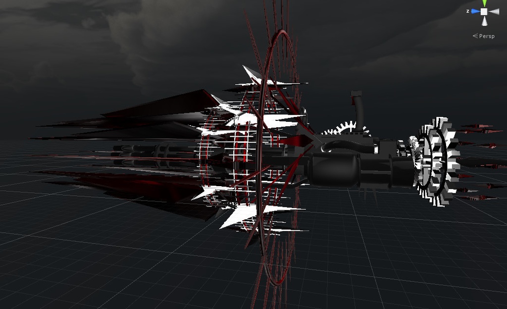 【3Dモデル】Gothic Gatling