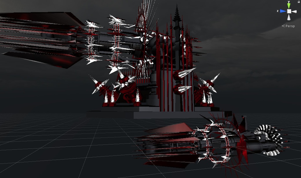 【3Dモデル】Gothic Gatling