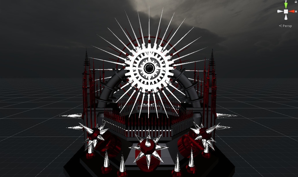 【3Dモデル】Gothic Gatling
