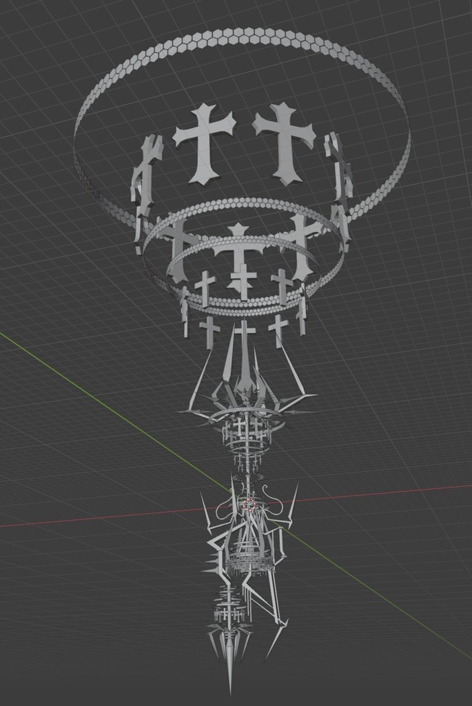 【3Dモデル】Gothic Weapons