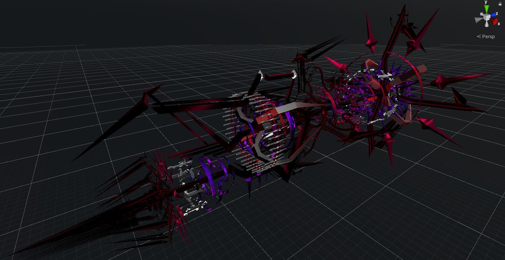 【3Dモデル】Gothic Weapons