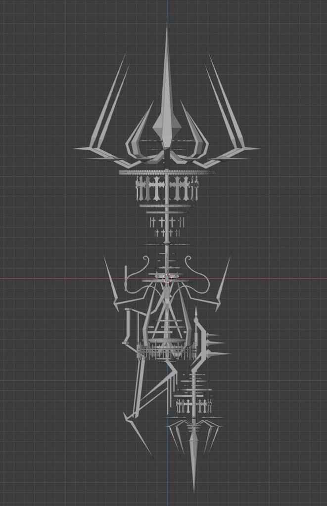 【3Dモデル】Gothic Weapons