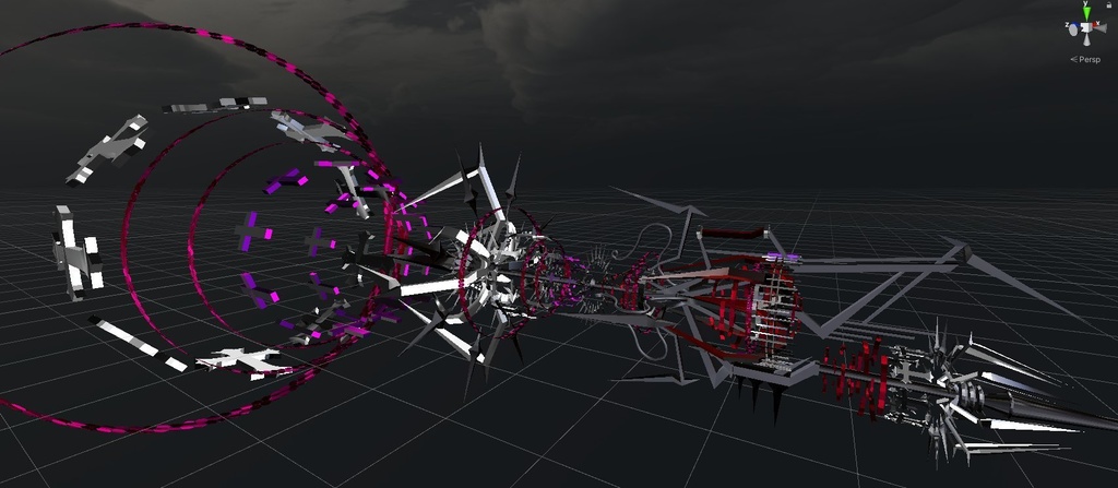 【3Dモデル】Gothic Weapons