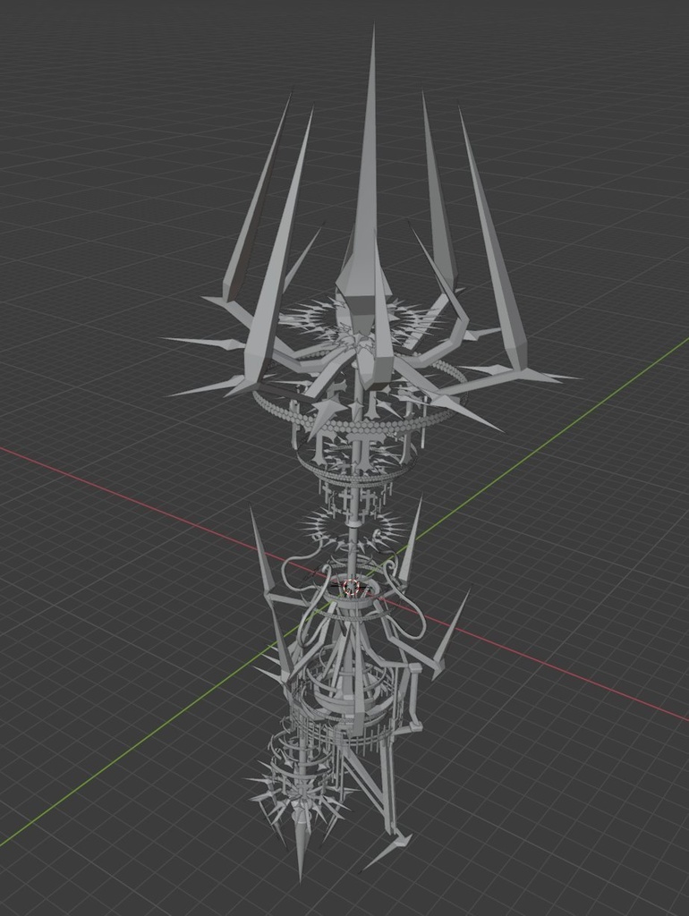 【3Dモデル】Gothic Weapons