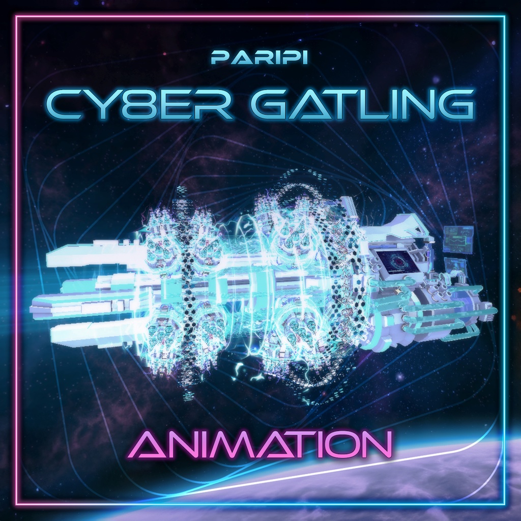 【VRChat】PARIPI CY8ER GATLING