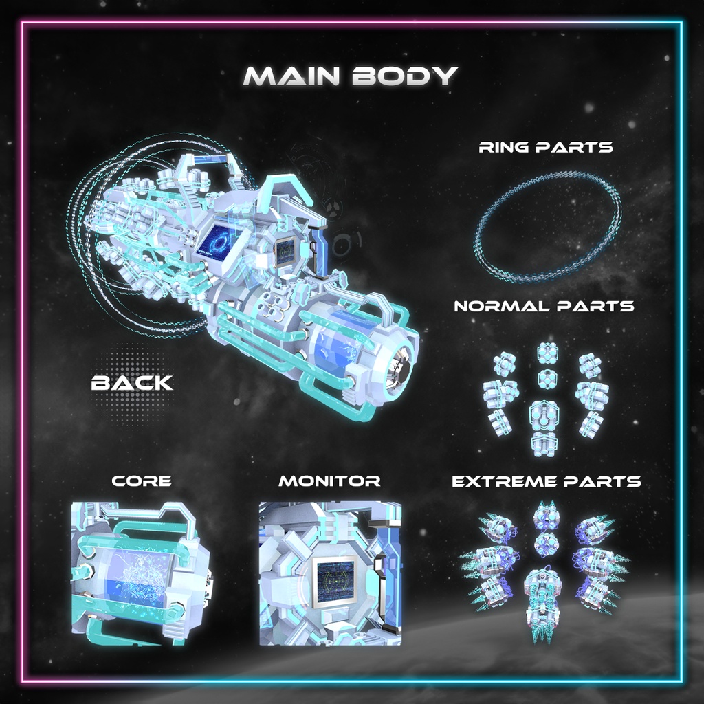 【VRChat】CY8ER GATLING