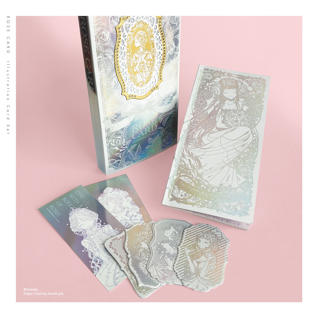 ROSE CARD -薔薇の花言葉カードイラスト集-