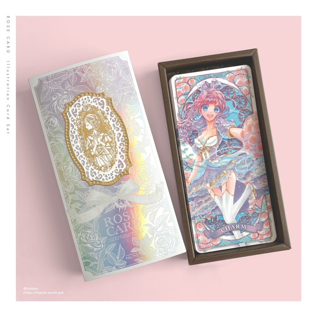 ROSE CARD -薔薇の花言葉カードイラスト集-