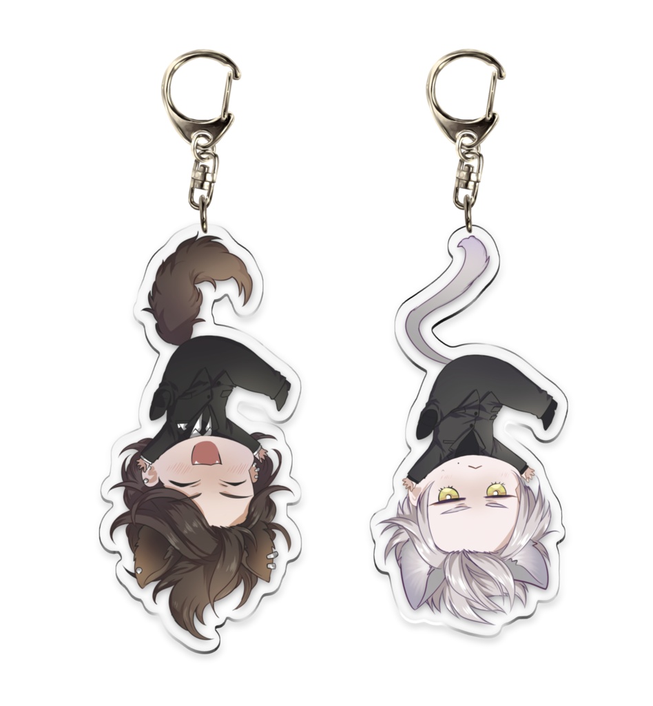 アクリルキーホルダーセット「BLACK TIE」
