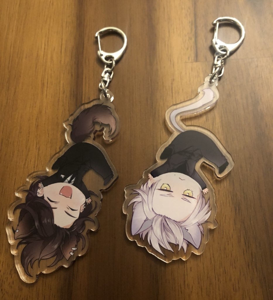 アクリルキーホルダーセット「BLACK TIE」