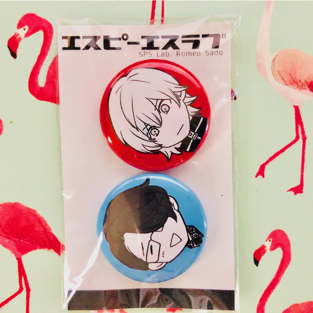 缶バッジ(Caricature)