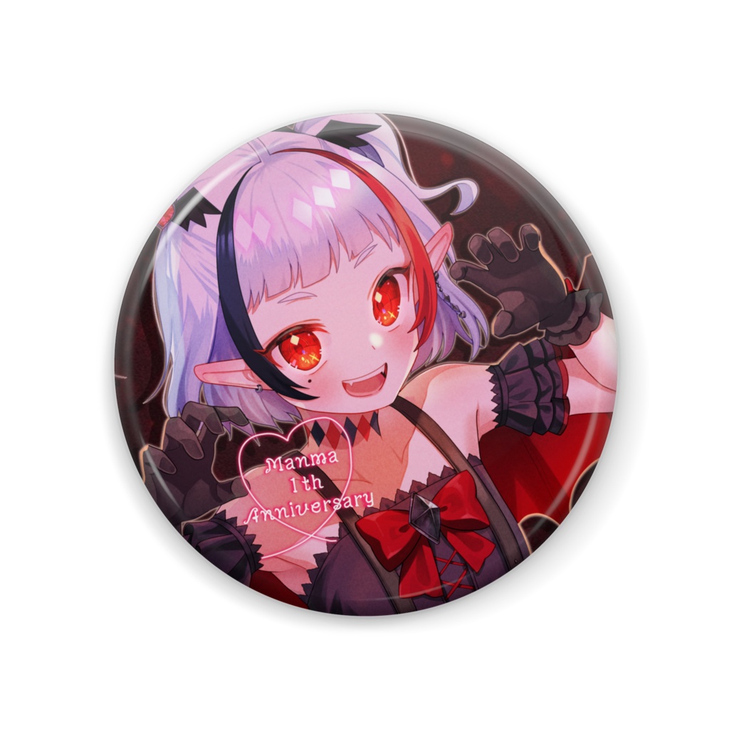 【缶バッチ】米滝まんま 1周年記念グッズ