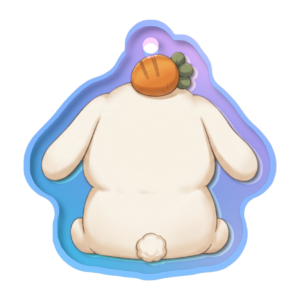 後ろ姿のぴょんちゃん