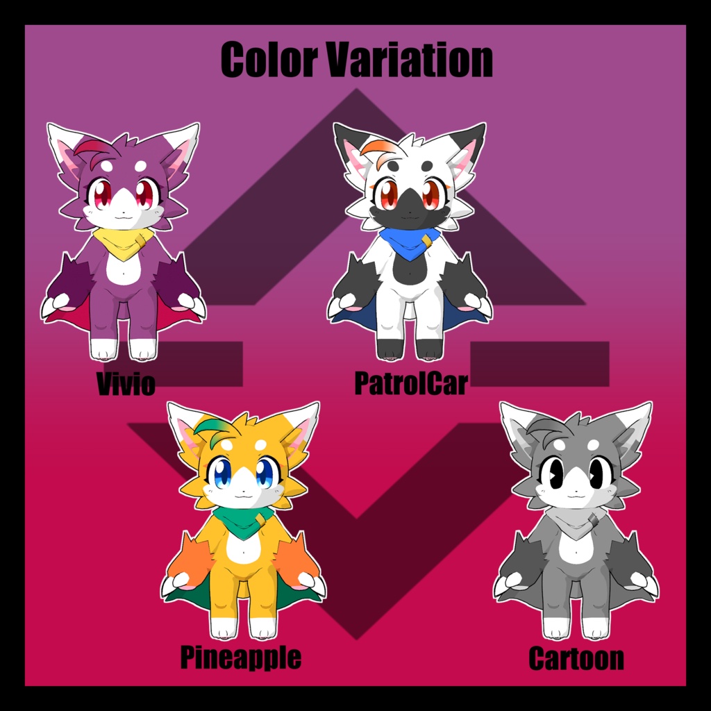 オリジナル3Dモデル「ヴィヴィオ」