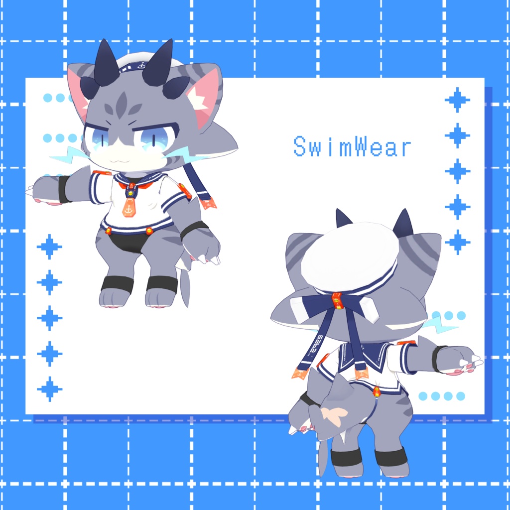 【サバキチ対応衣装】sabaセーラー