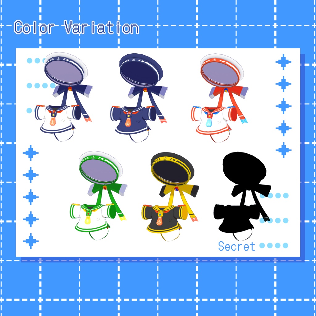 【サバキチ対応衣装】sabaセーラー