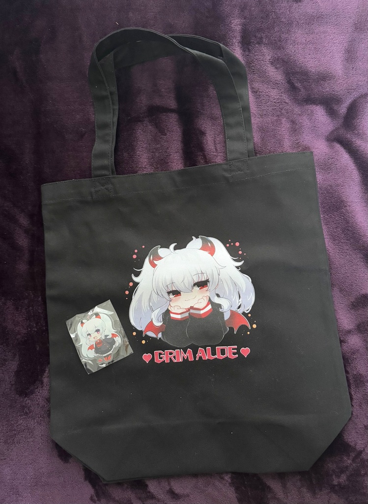 グリムアロエ トートバッグ&アクキー