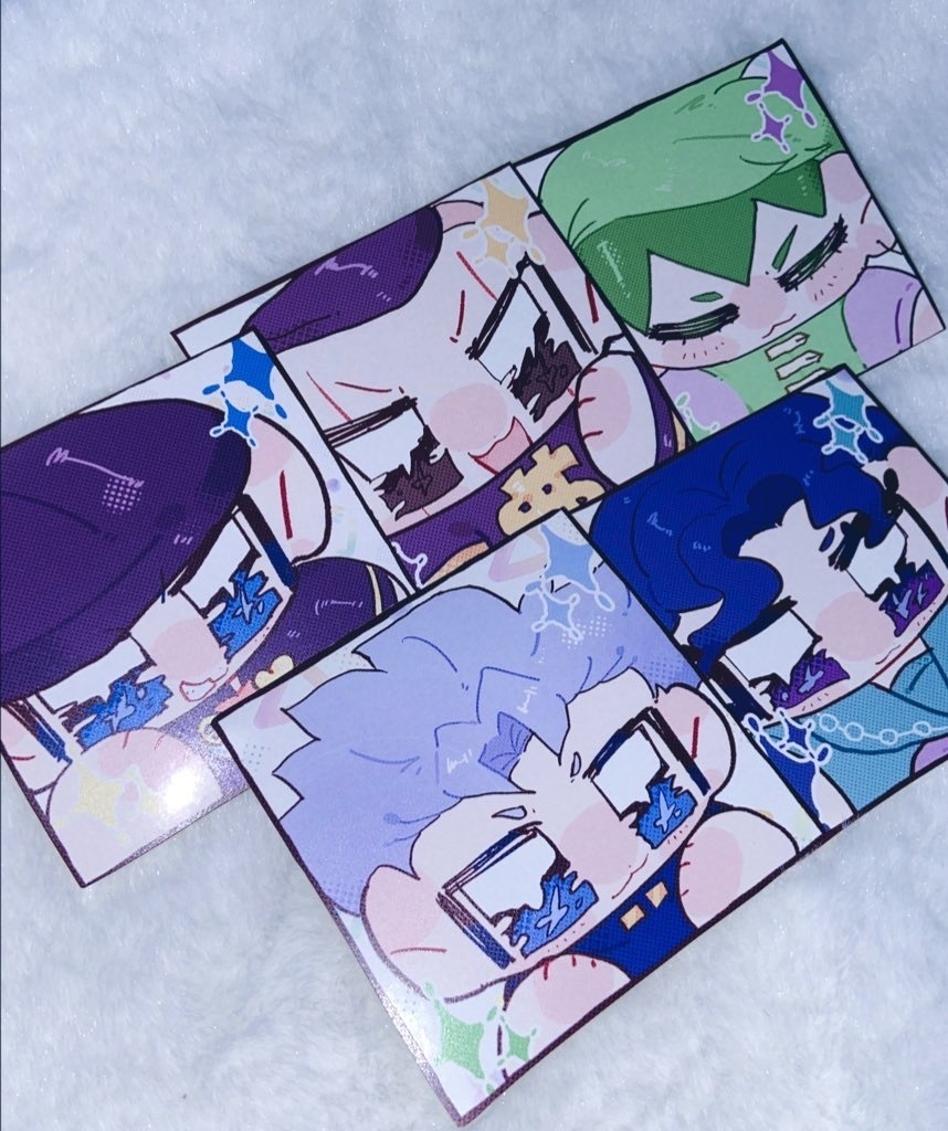 ジョジョ4部ステッカー