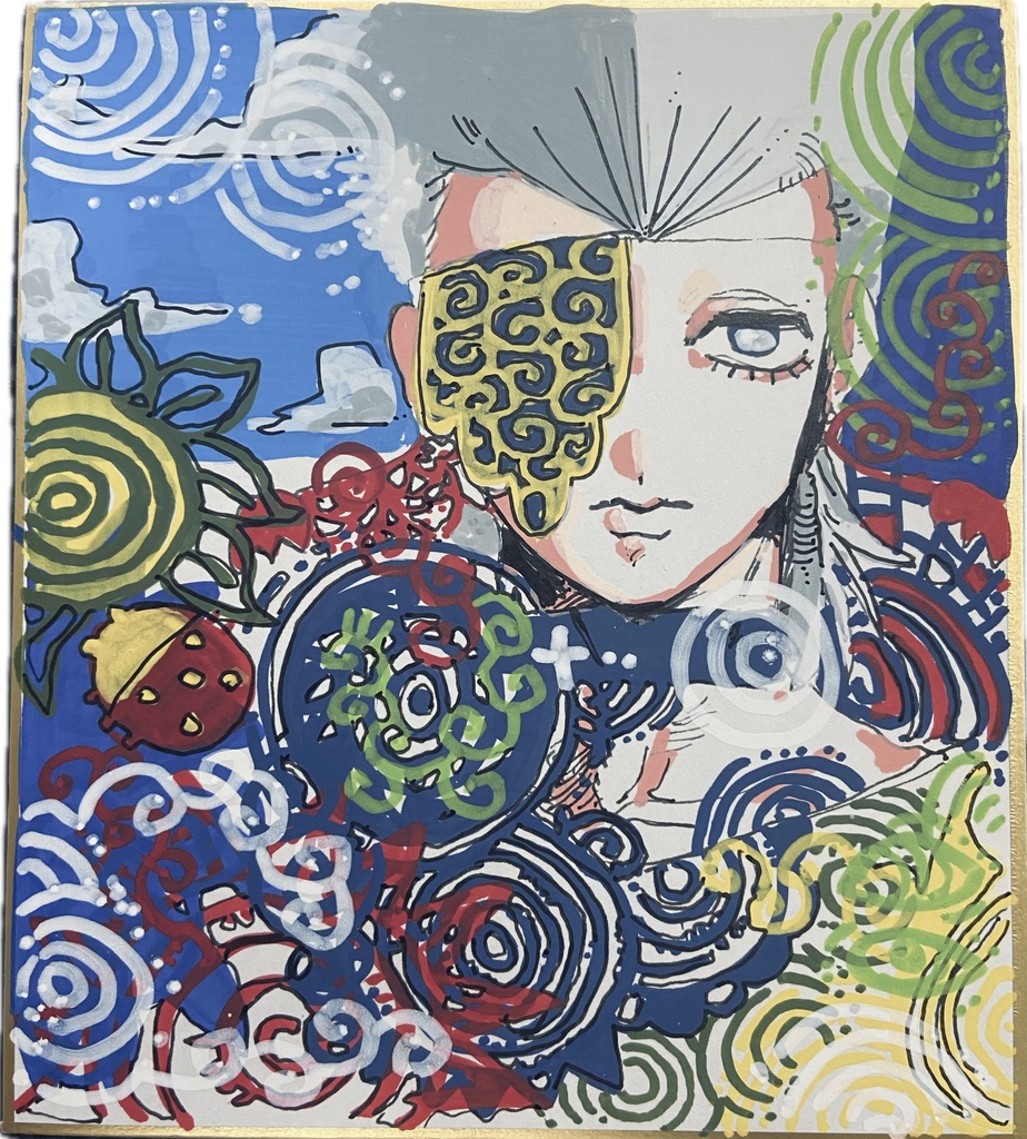 ミニ色紙 ポルナレフ