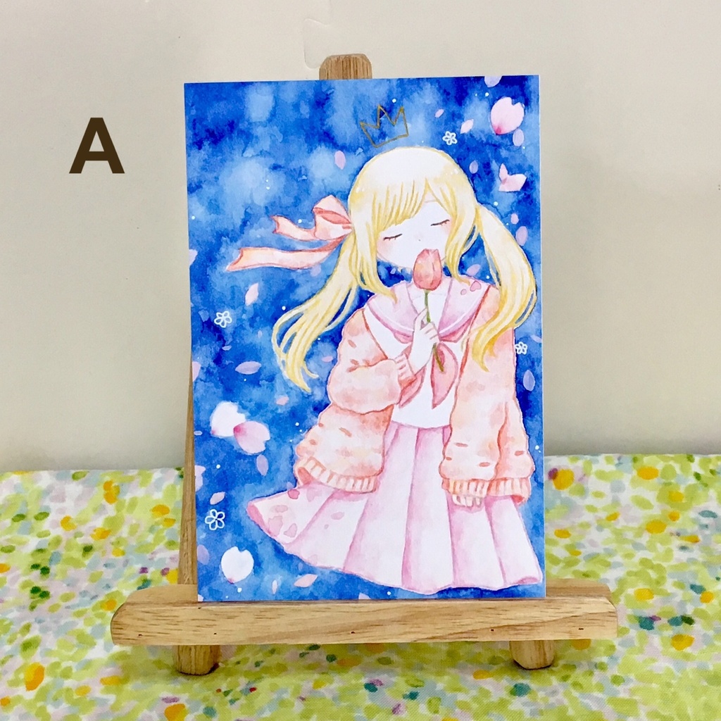 ポストカードA〜D