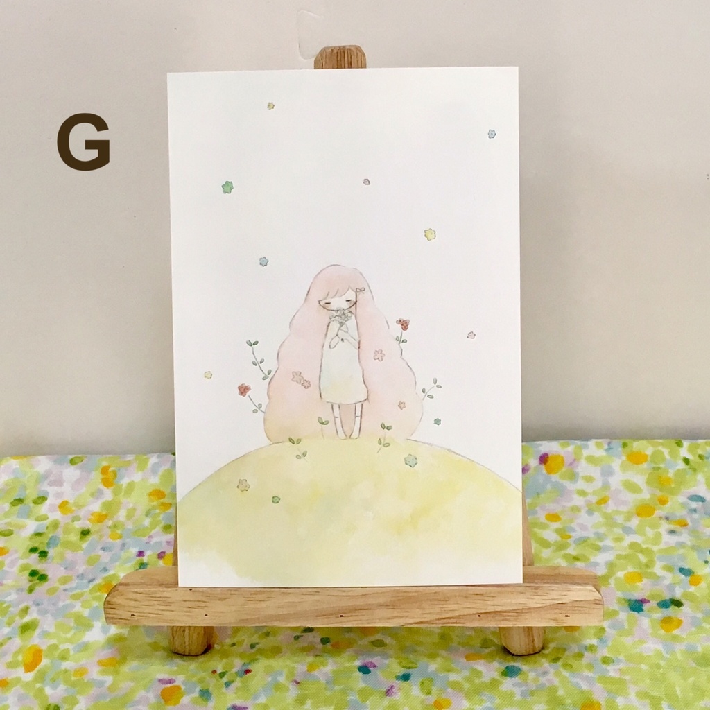 ポストカードE〜H