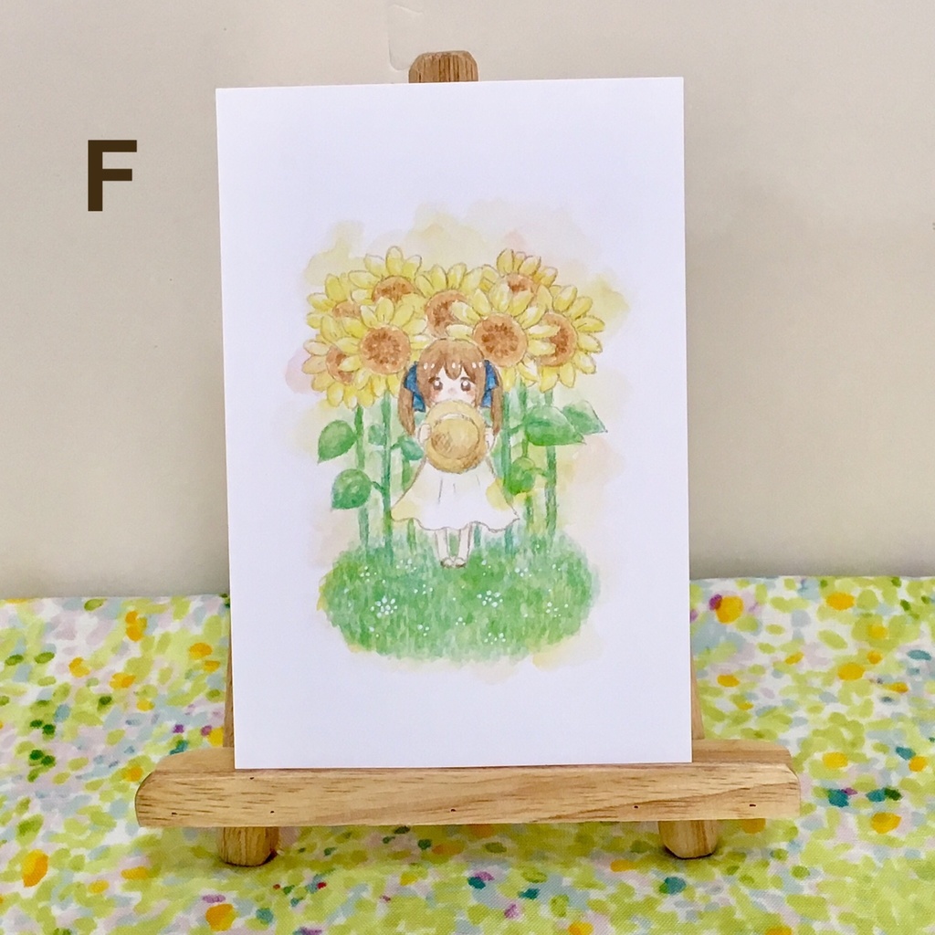 ポストカードE〜H