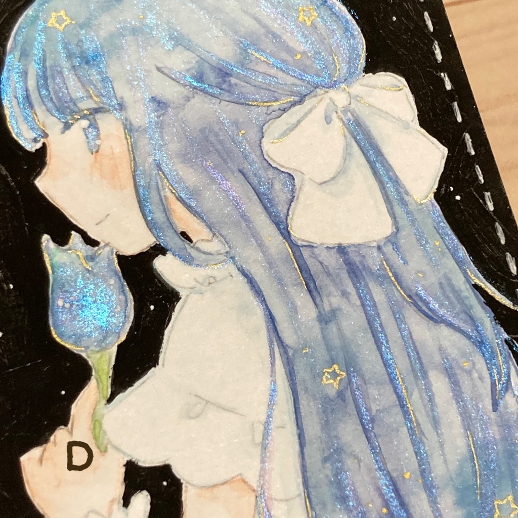 ATC原画【あお展】