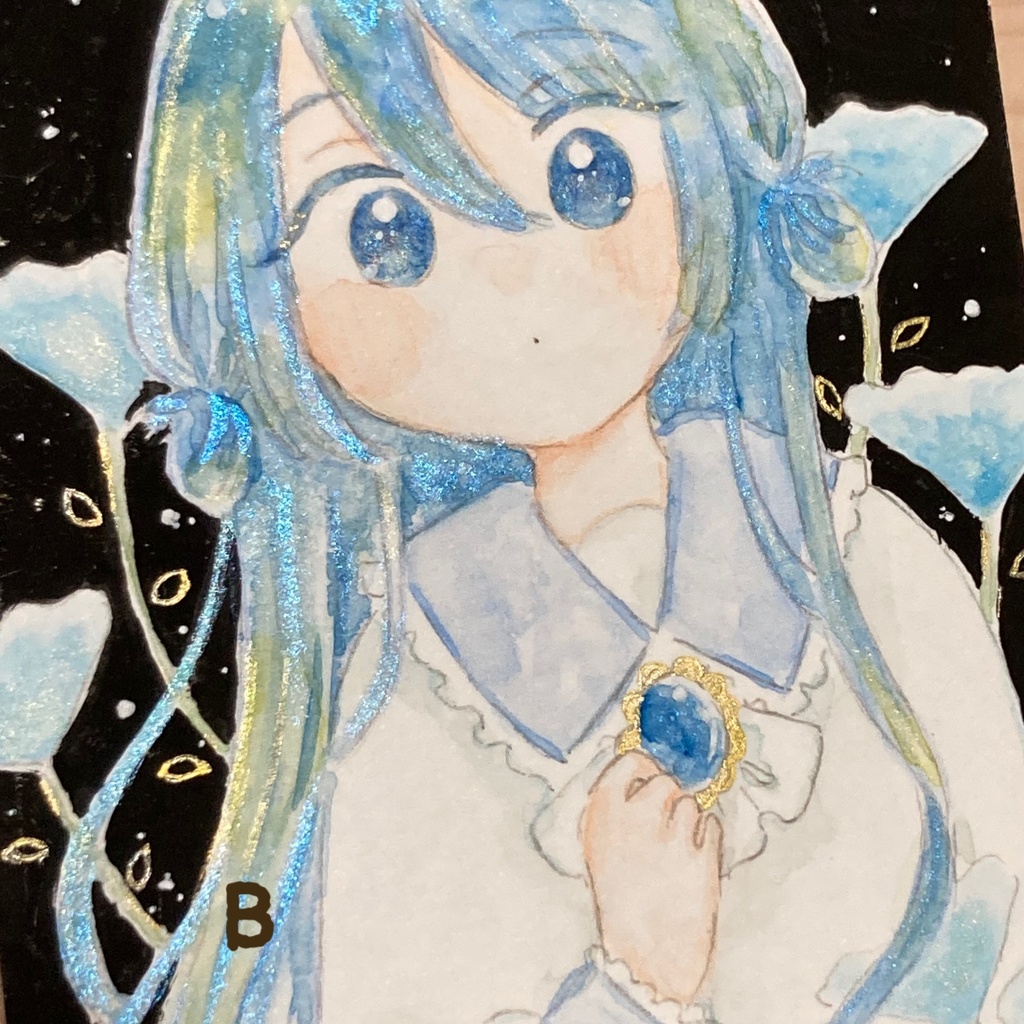 ATC原画【あお展】