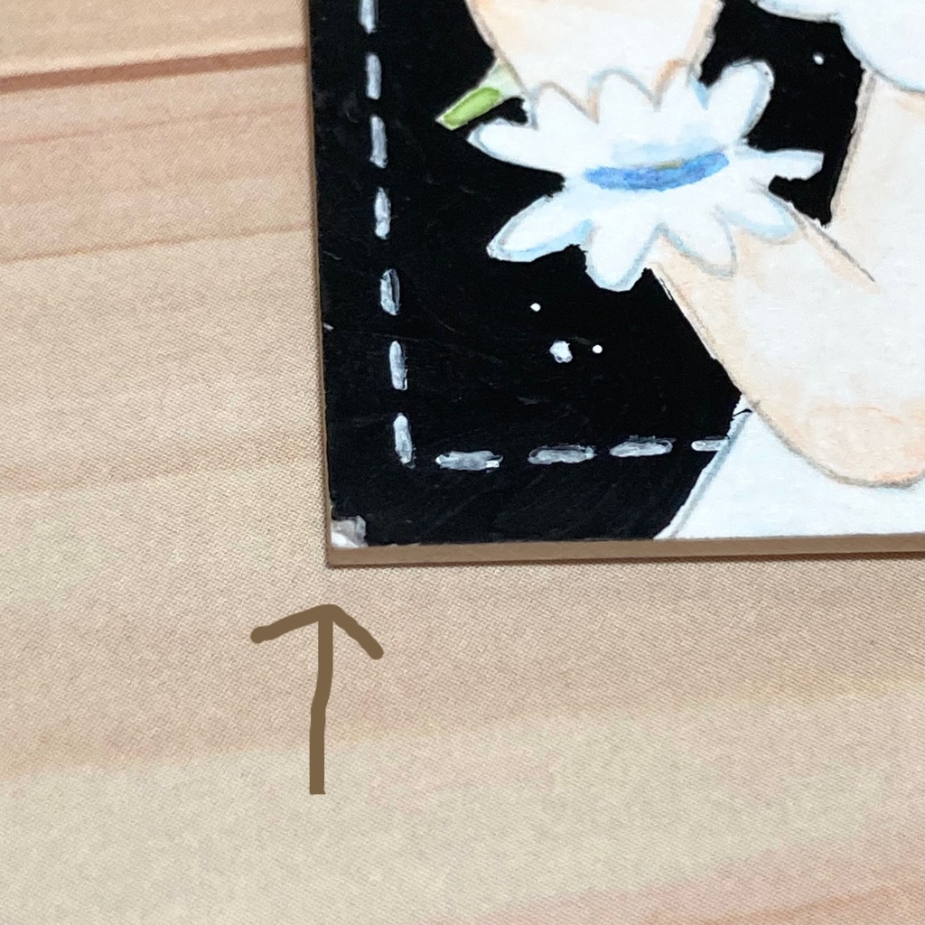 ATC原画【あお展】