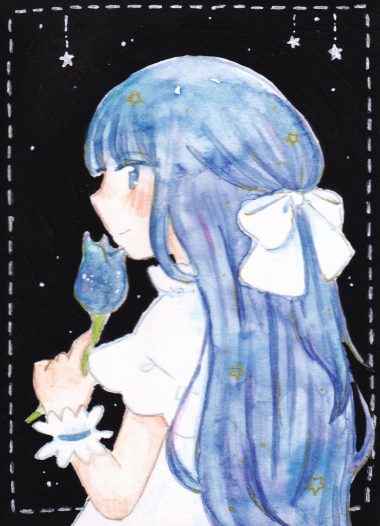 ATC原画【あお展】