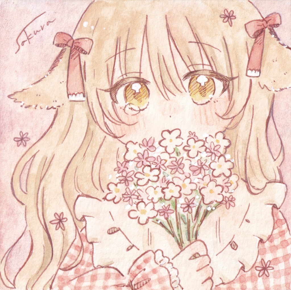 原画(ミニ色紙)