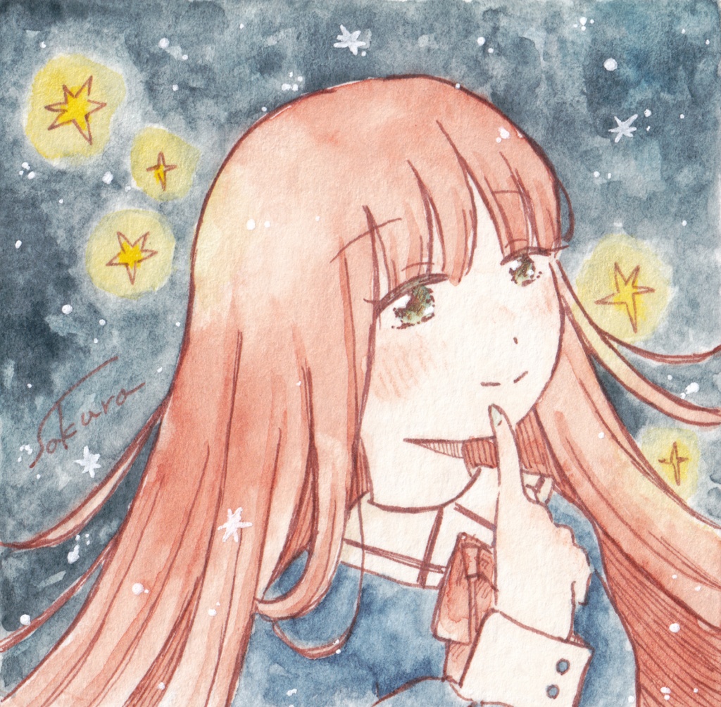 原画(ミニ色紙)