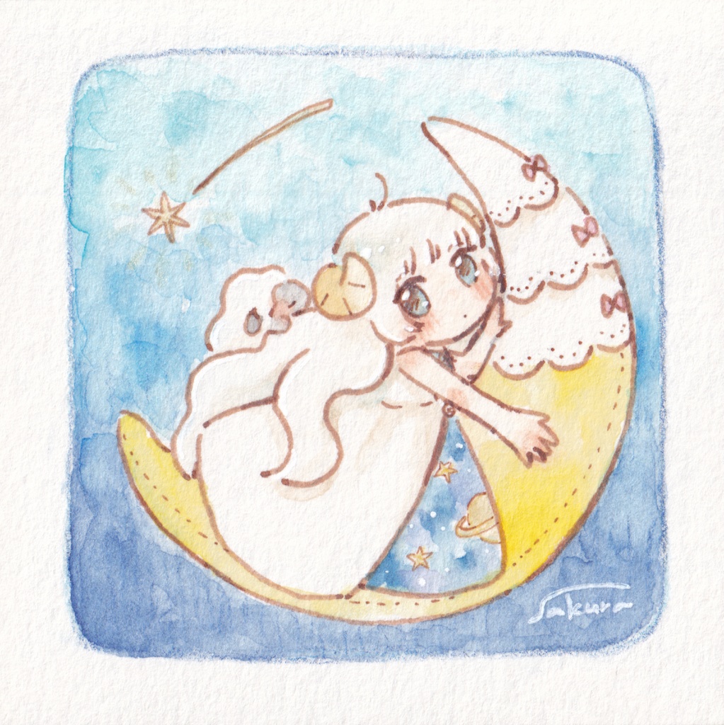 原画(ミニ色紙)