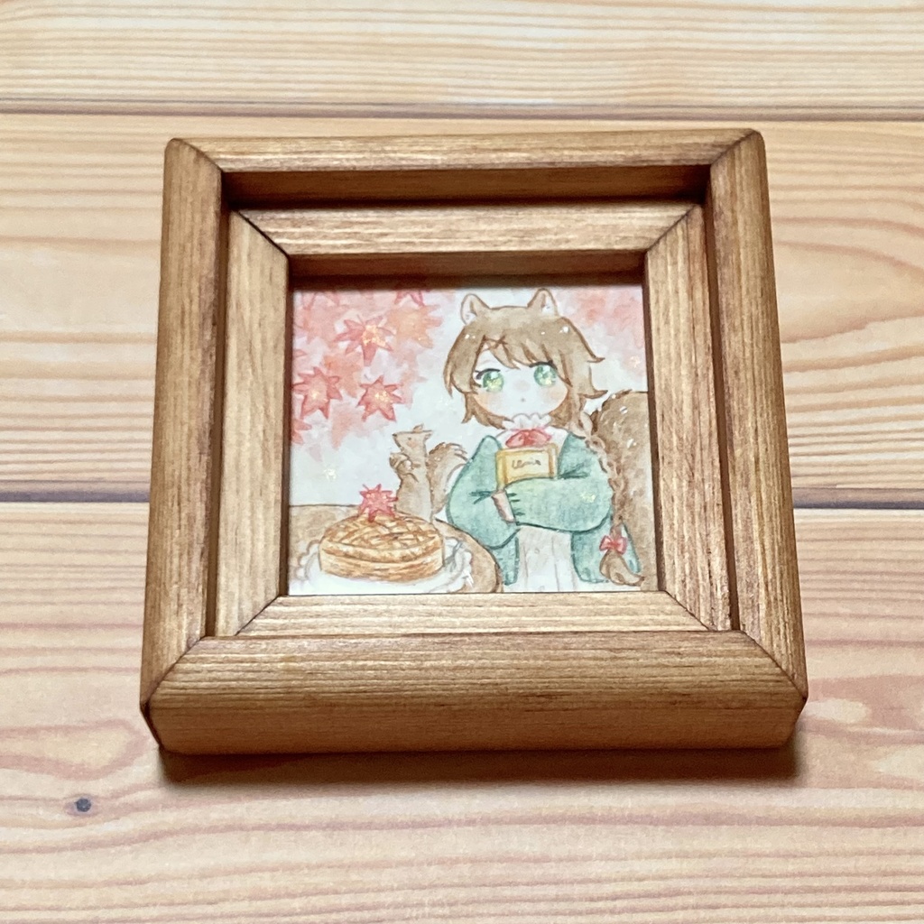 ミニ原画とは ミニ原画]Lollipop - よるのとばり ミニ原画 手作り