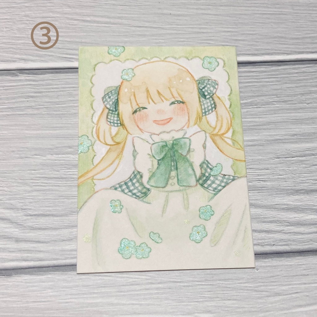 ATC原画【みどり展】