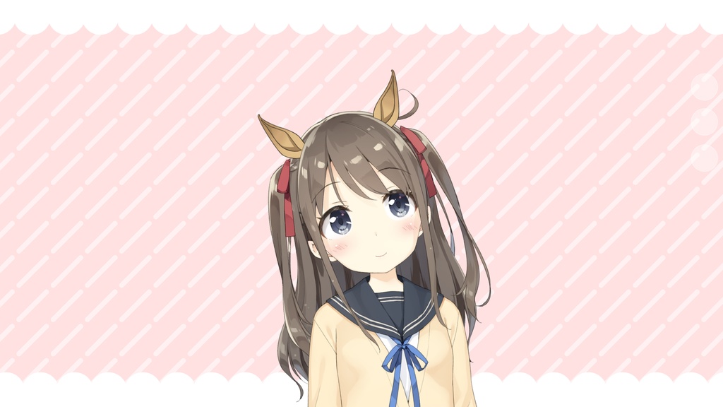 【Vtuber Assets】 | Horse Ear Accessories (Multiple Styles & Colors)
