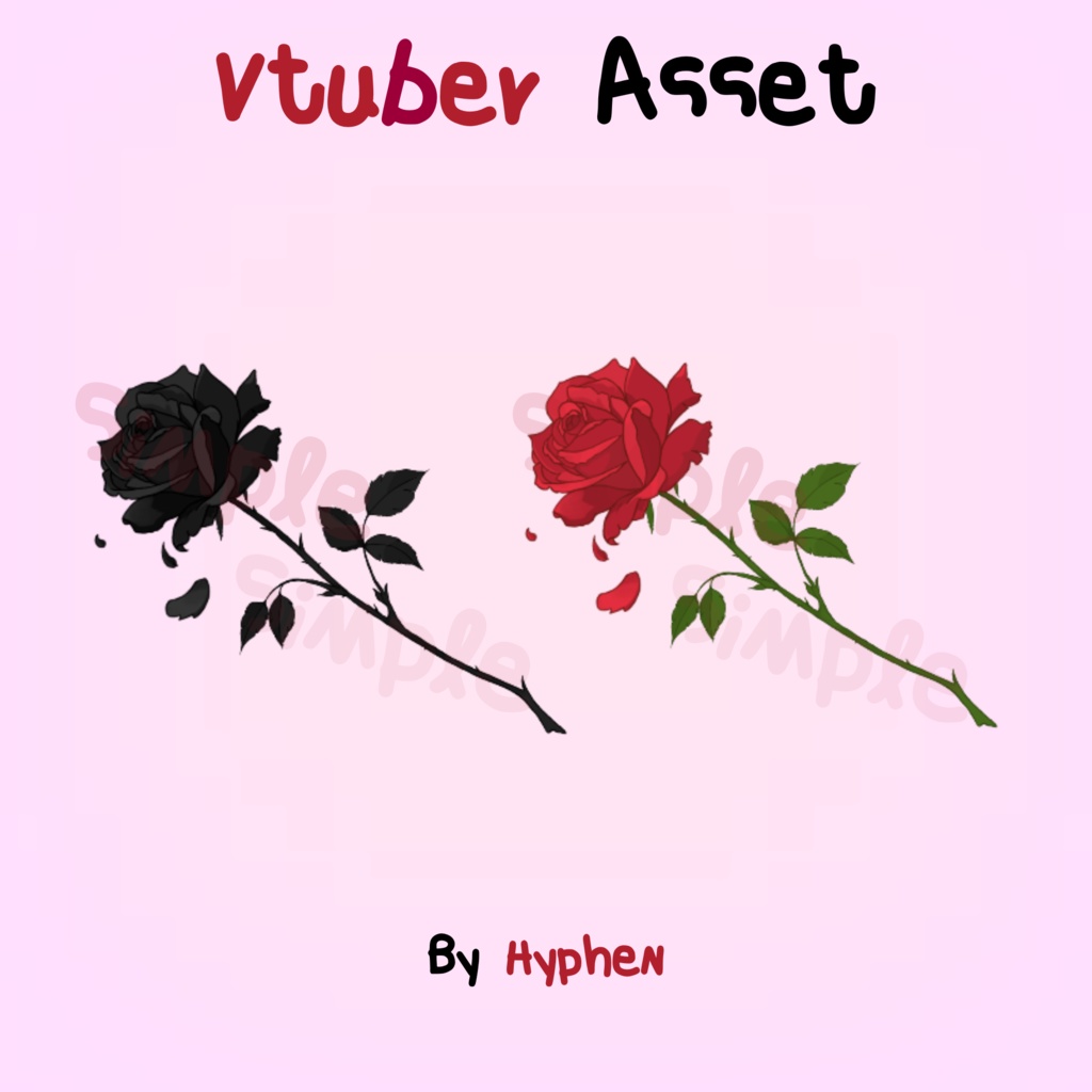 Hand Holding Rose Asset – Red & Black Rose PNG Set with Multiple Hand Skin Tones