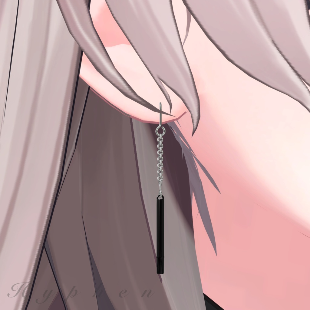Cylindrus Earring 円筒形のイヤリング