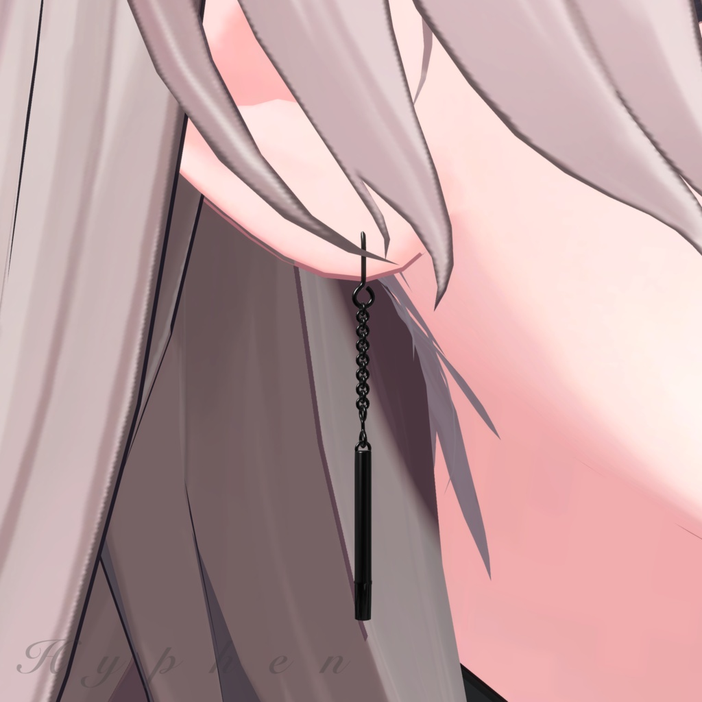 Cylindrus Earring 円筒形のイヤリング